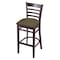 Holland Bar Stool Co 25" Counter Stool, Dark Cherry Finish, Graph Cork Seat 314025DC017 - alternate 1